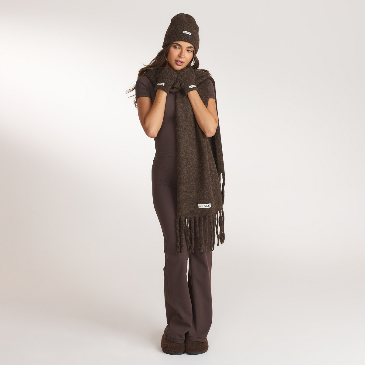 Lounge Winter Accessories Bundle - Dark Chocolate