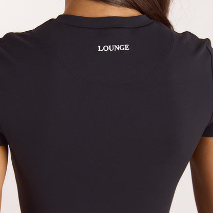 Lounge ContourSoft™ Short Sleeve T-Shirt - Black
