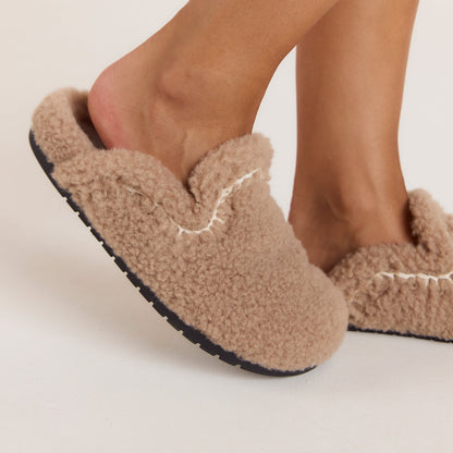 Lounge Anya Mule Slippers - Mink