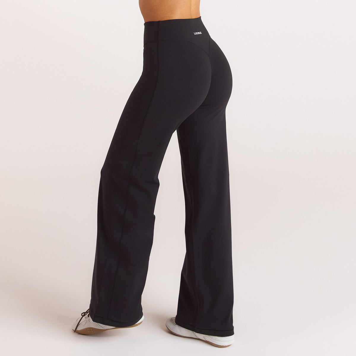 Lounge ContourSoft™ Straight-Leg Leggings - Black