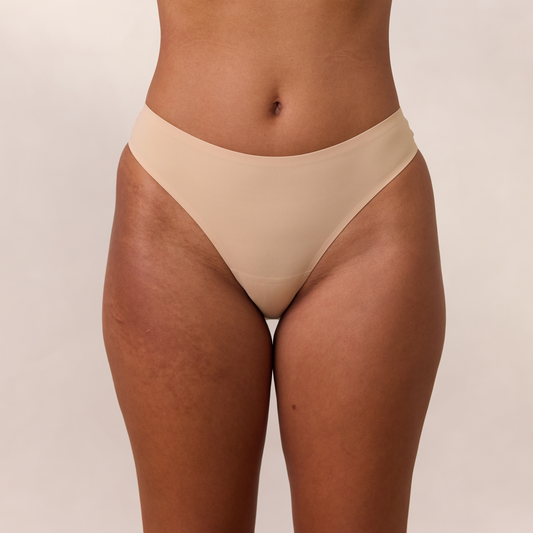 Lounge Everyday Form Brazilian Briefs - Sand