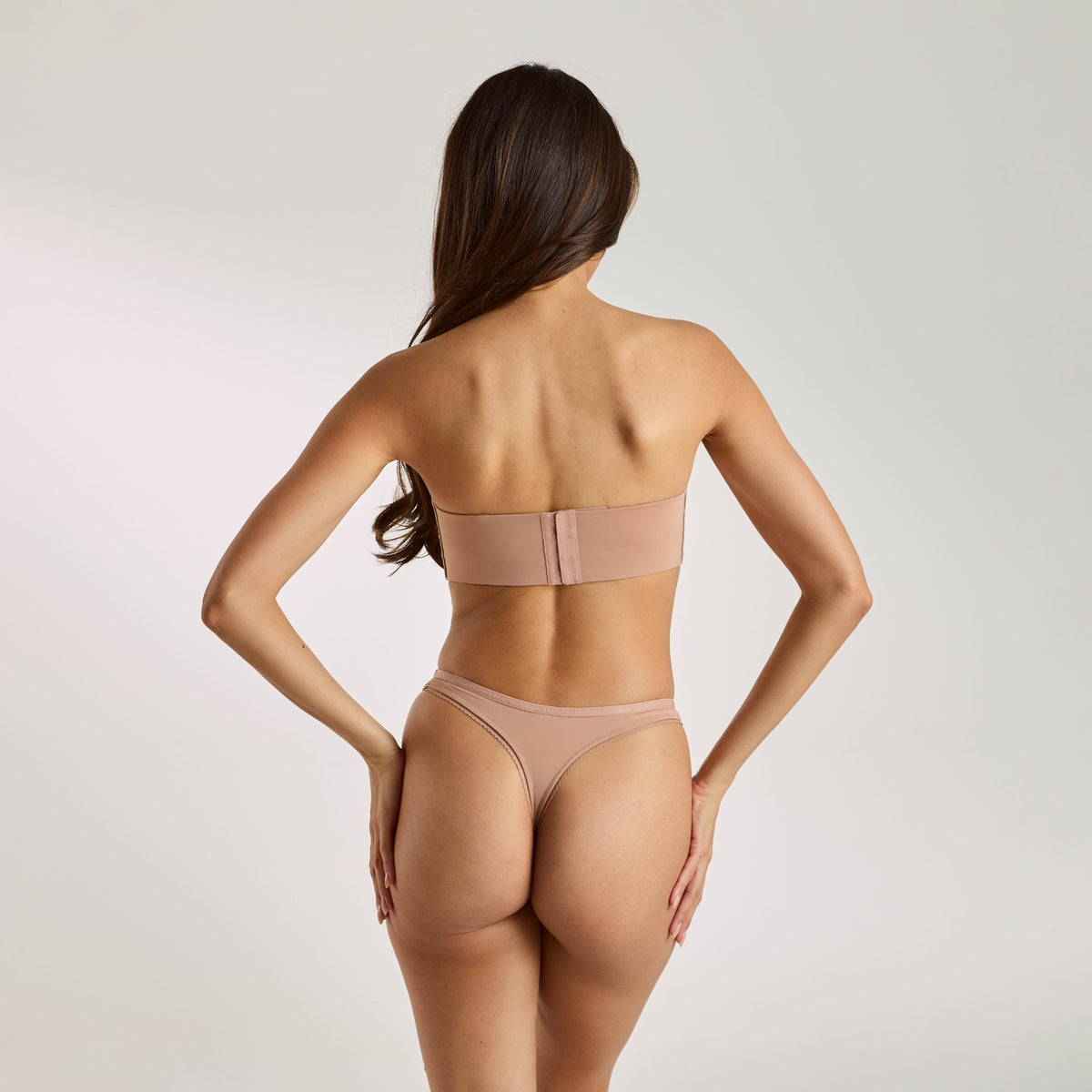 Lounge Wired Strapless Bra - Honey