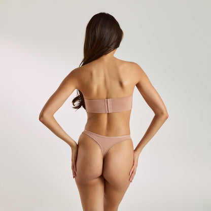 Lounge Wired Strapless Bra - Honey