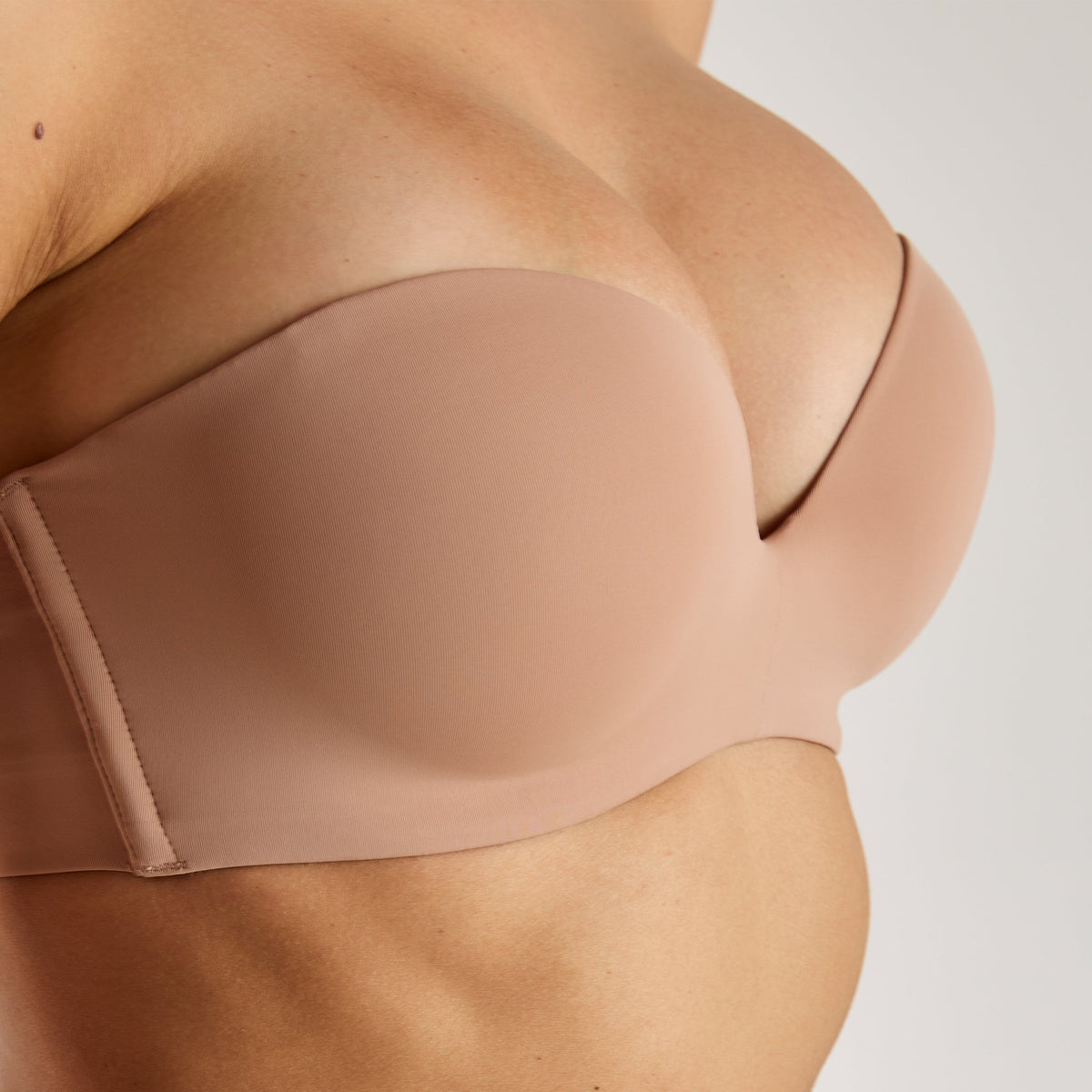 Lounge Wired Strapless Bra - Honey
