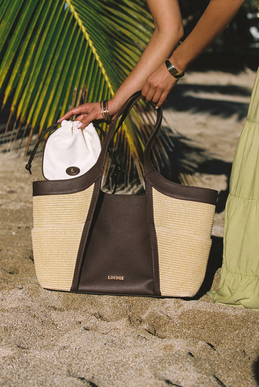 Lounge Romy Tote Bag - Chocolate