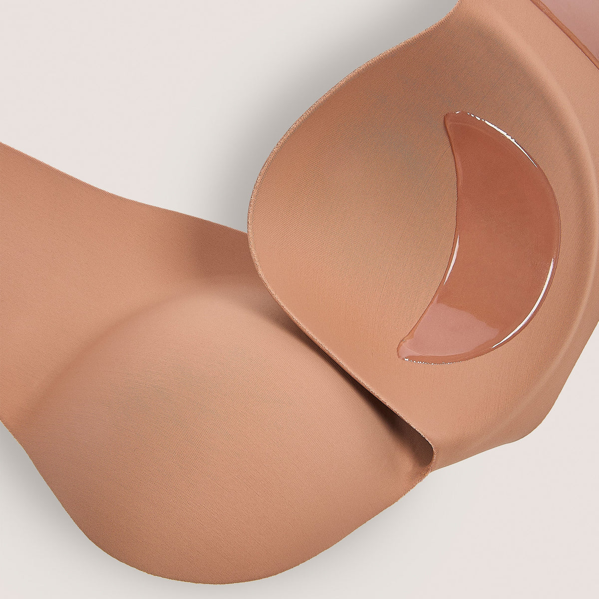 Lounge Stick-On Push-Up Bra - Nutmeg